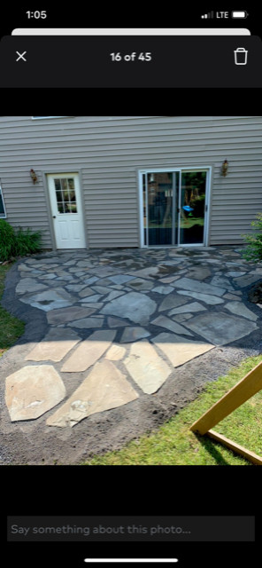 Landscaping projects