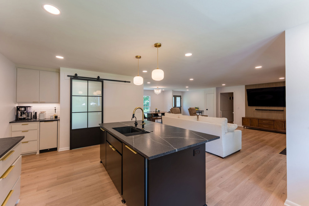 Modern Kitchen and Laundry Room