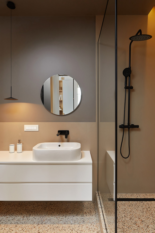 Квартира в Москва-Сити 2 (бежевое дерево)