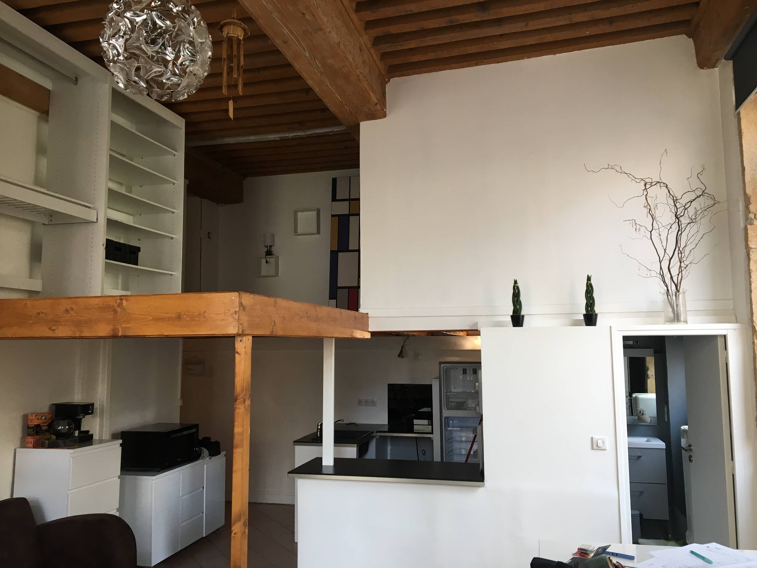 Rénovation d'un Canut à la Croix Rousse