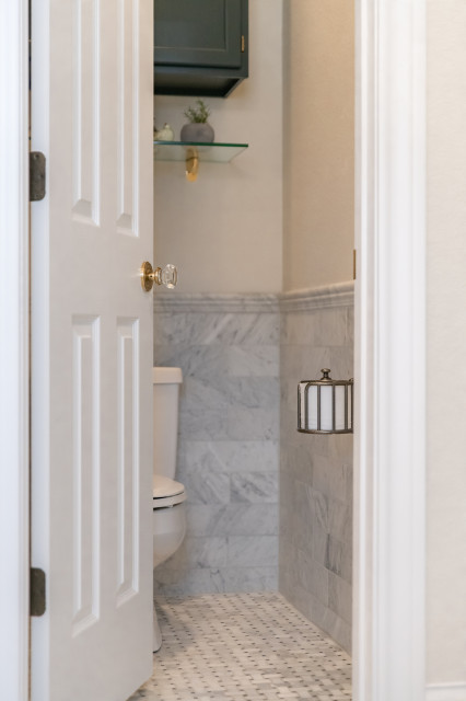 Classical Calm traditional-bathroom