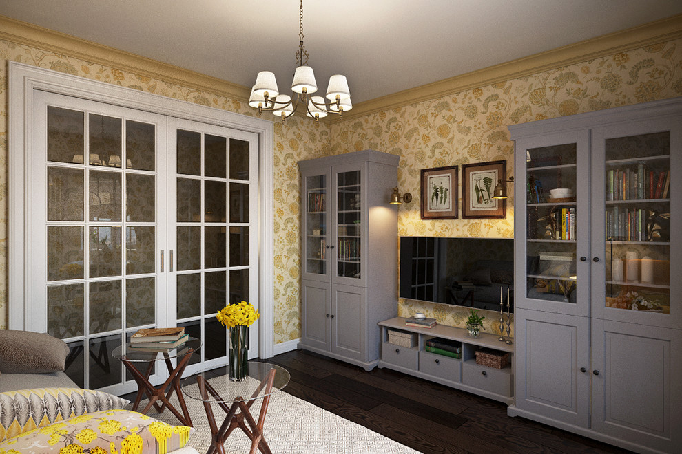 Гостиная в цветах