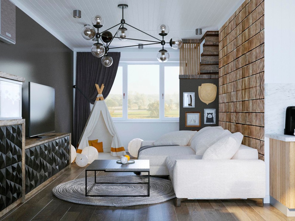 Проект интерьера таунхауса во Владивостоке по ул. Лесная, Заря