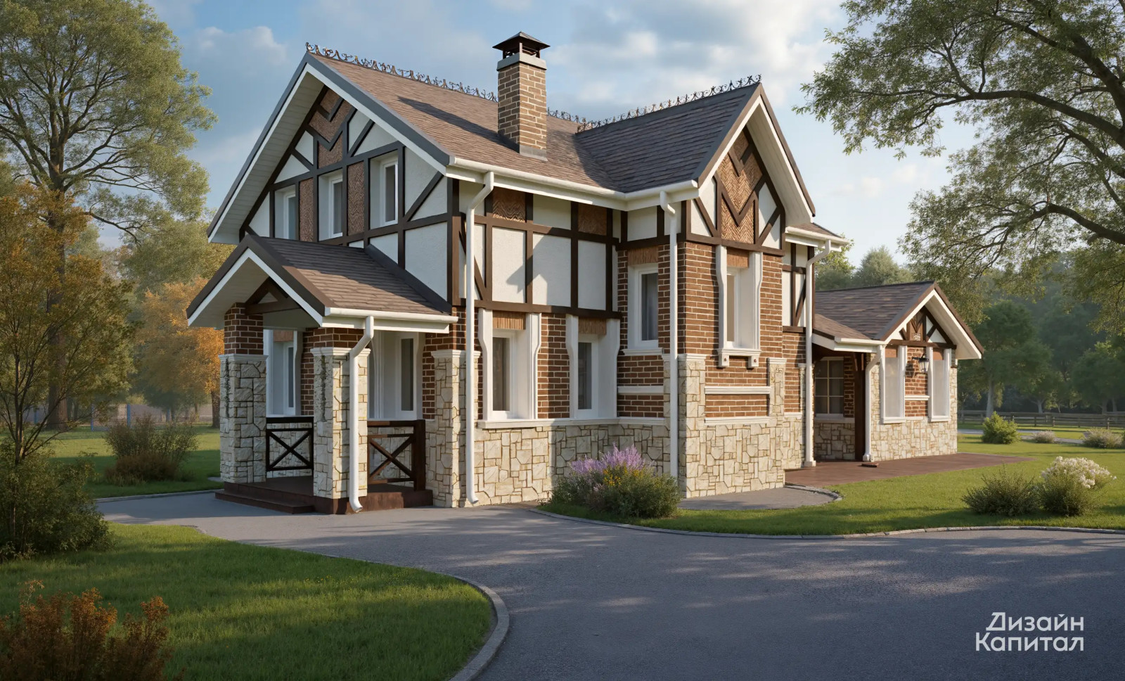 #752 Фахверковые мотивы