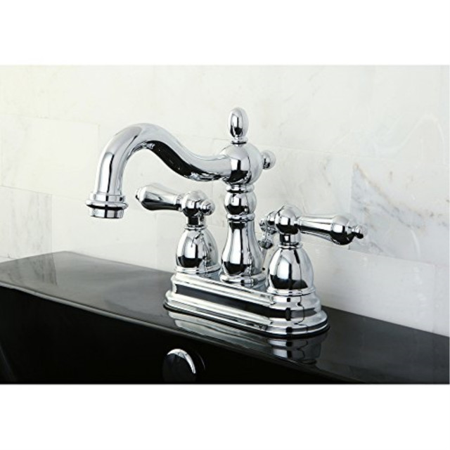 Kb1601al Heritage 4 In Centerset Bathroom Faucet Polished Chrome Traditional Sink Faucets By Ladder Houzz - Kb605al Restoration Centerset Bathroom Sink Faucet With Pop Up Drain Kb1601al Heritage 4 In Centerset Bathroom Faucet Polished Chrome Traditional Sink Faucets By Ladder Houzz - Kb605al Restoration Centerset Bathroom Sink Faucet With Pop Up Drain
