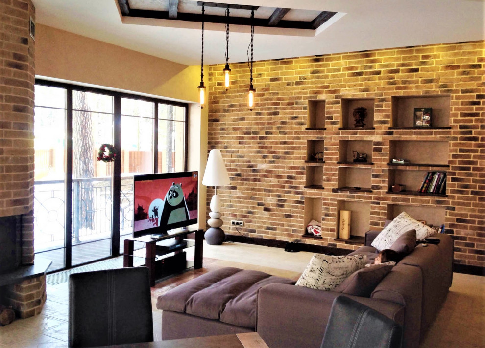 Loft in the village (interior)