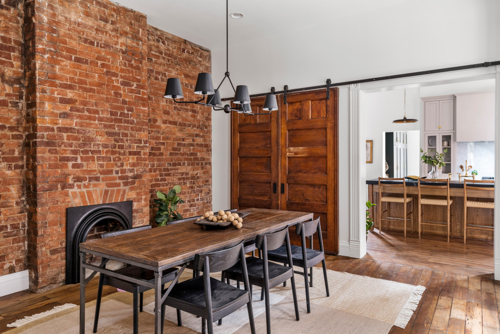 Dining room - transitional dining room idea in Cincinnati