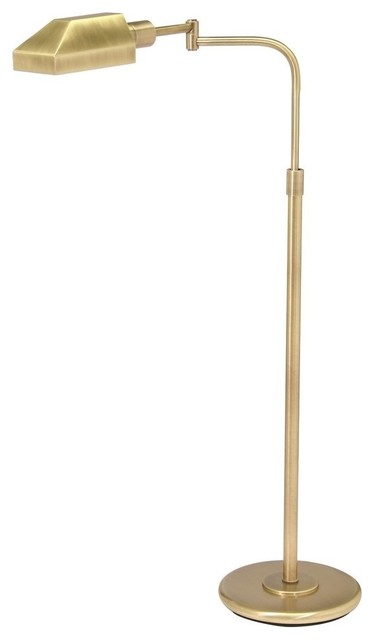 Home Office Adjustable Pharmacy Floor Lamp Transitional Lamps By Buildcom Houzz Office Adjustable Pharmacy Floor Lamp, Robert Abbey Kinetic Antique Brass Pharmacy Floor Lamp