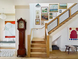 Farmhouse Staircase by Landed Interiors