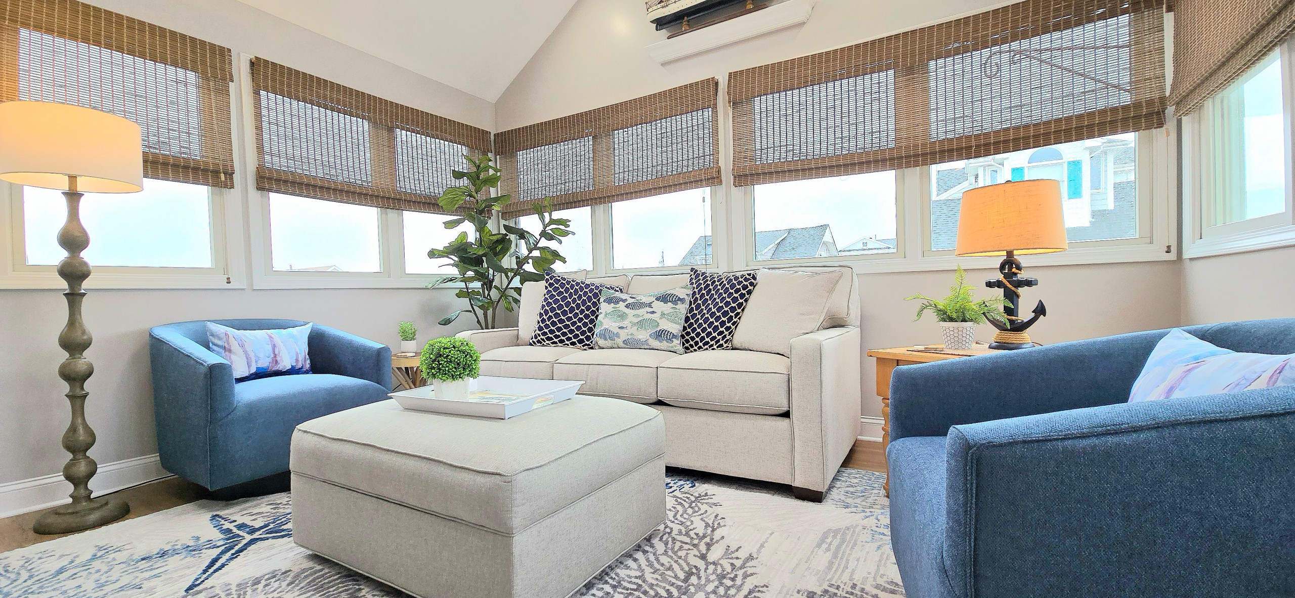 Seaside Treasure vacation home room remodel
