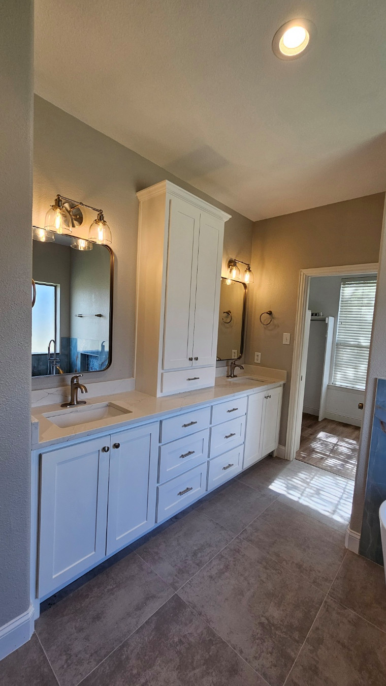 Allen TX - Lili Full Master Bathroom Remodeling