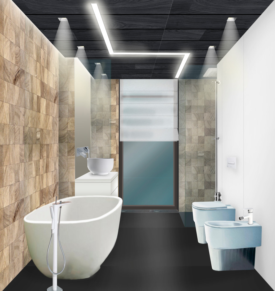 Интерьер частного дома Flying house