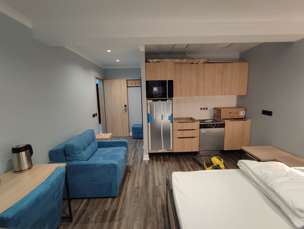 Ремонт бутик-отеля "Фаб", ул. Шарикоподшипниковская 12, г. Москва