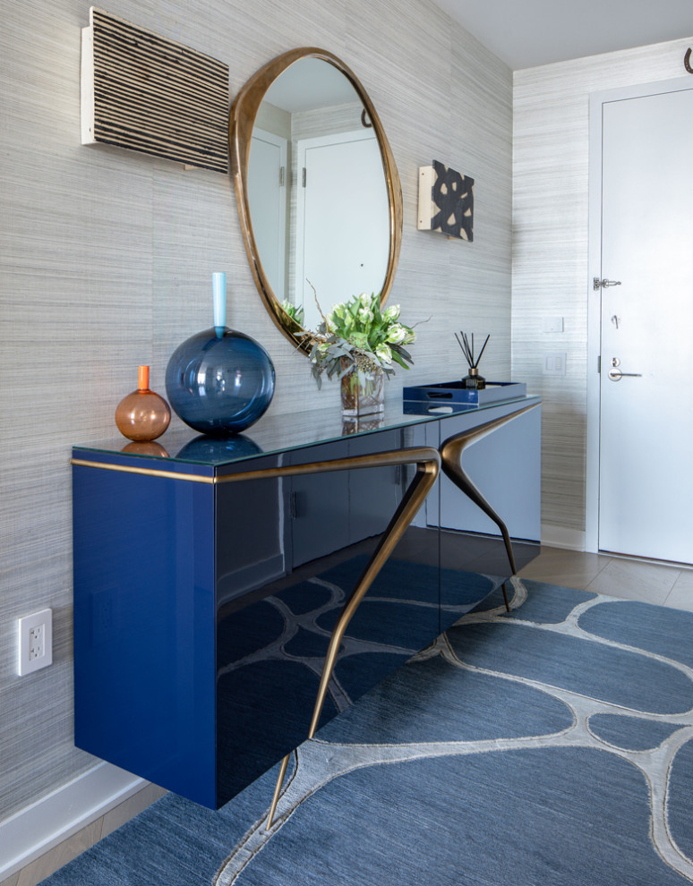 Front & York - Contemporary - Entry - New York - by Betty Wasserman Art ...