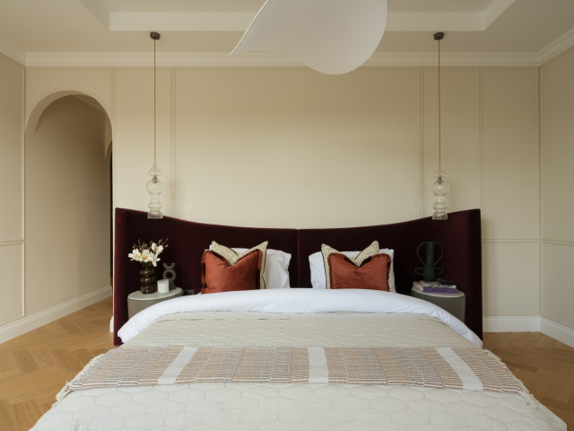 Full Design & Renovation of Beautiful Family Home, Chiswick contemporary-bedroom