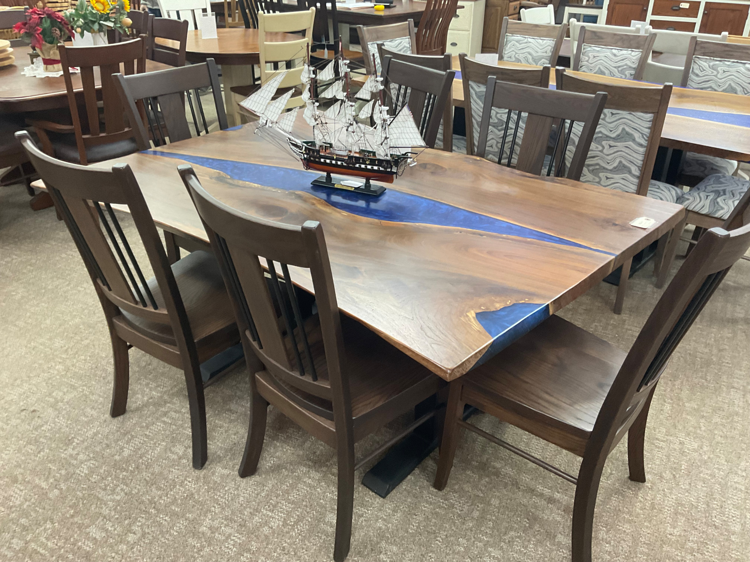 Live Edge/Epoxy River Tables