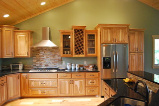 Hickory Cabinets   Home Design 