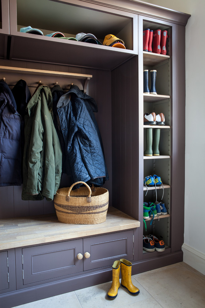 Transitional entryway in London.