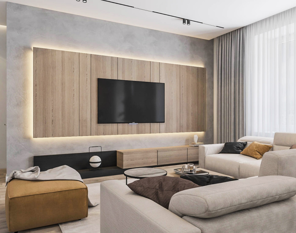 Дизайн квартиры 141м² в г. Новосибирск