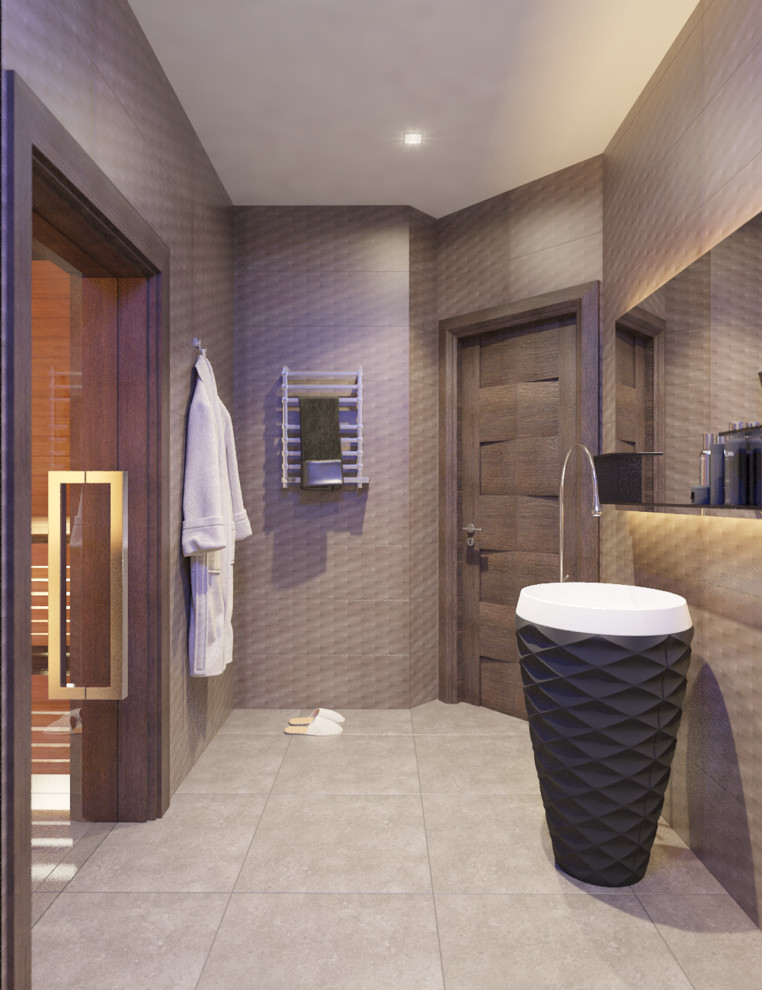 3 - этажный дом