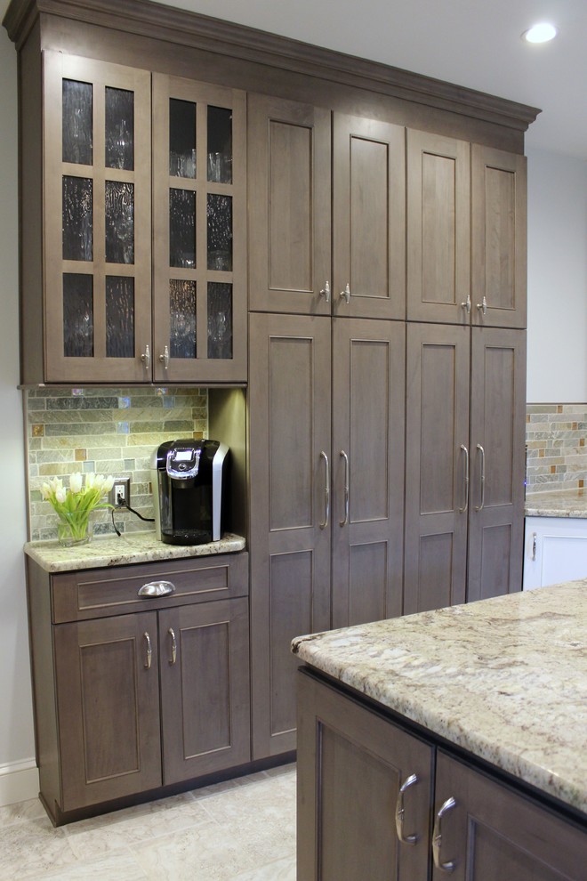 Example of a transitional kitchen design in Baltimore