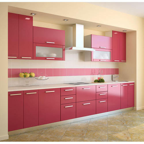 Modular Kitchen Design Red And White : Kitchen Color Combinations Red