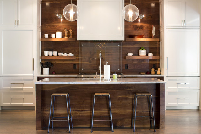 English Modern contemporary-kitchen