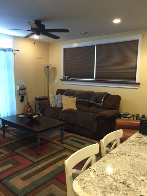From garage to 3 bed 3 bath apartment