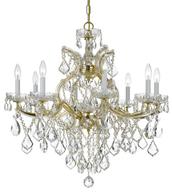 Maria Theresa 9 Light Chandelier Clear Crystal Traditional