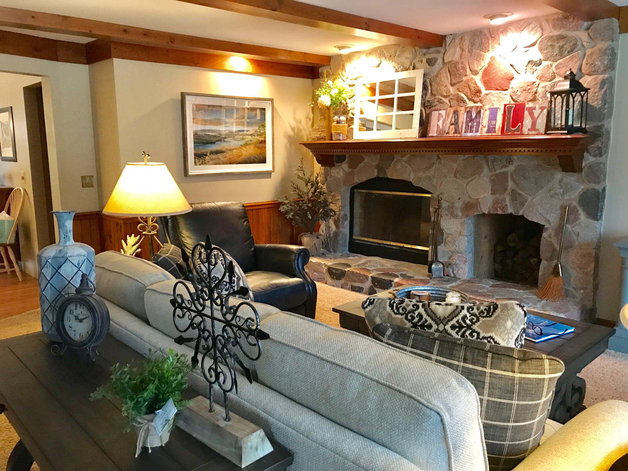 Modern Farmhouse Style Family Room