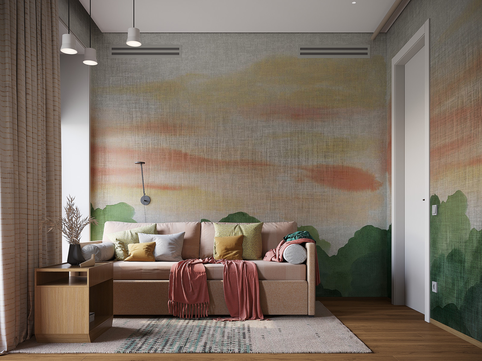 Необычная квартира для молодой семьи