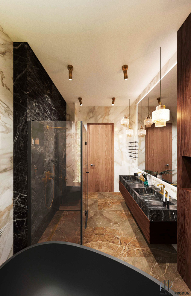 Ванная 2 этаж загородного дома