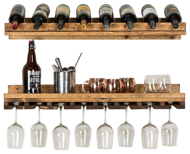Rustic Luxe Tiered Wine Racks Set Of 2 Farmhouse Rustic Luxe Tiered Wine Racks Set Of 2