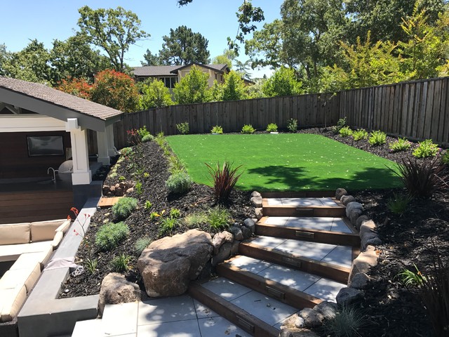 Cabana, Pool - Outdoor Living Construction, Walnut Creek, CA sovremennyy-sad