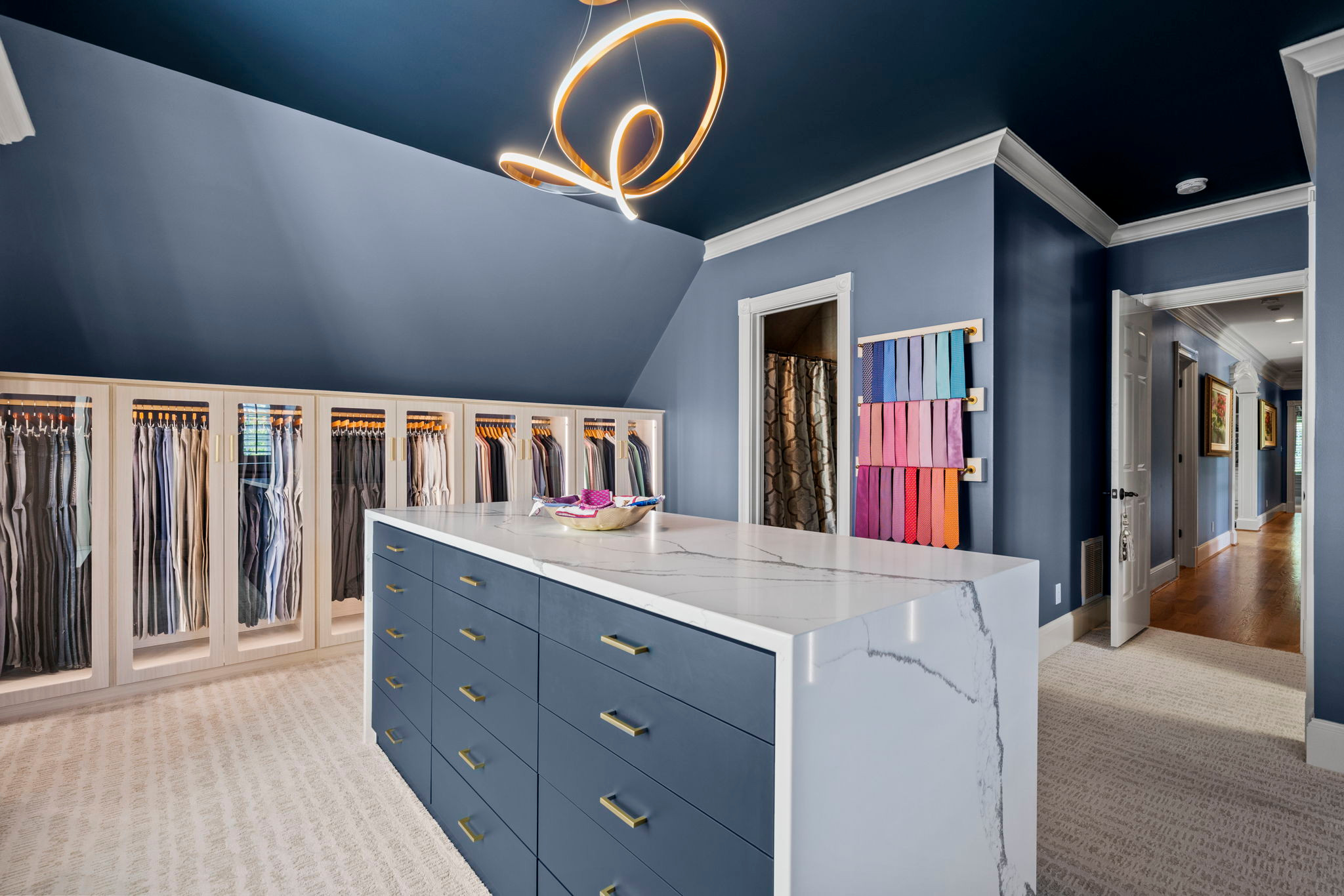 Upscale Closet and Office