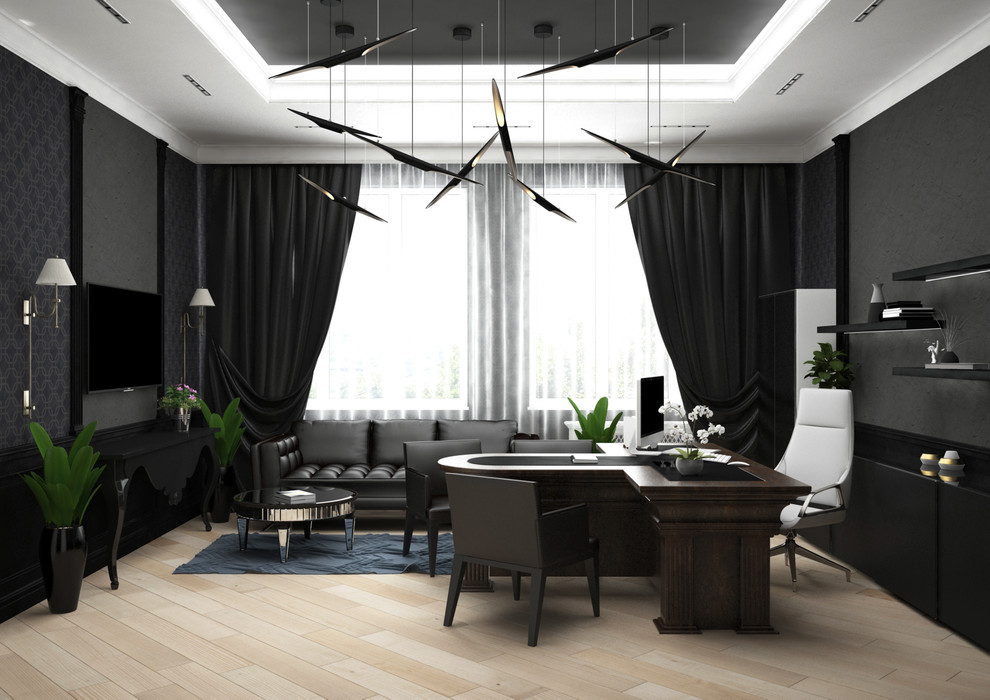 Офис в классическом стиле 50кв м