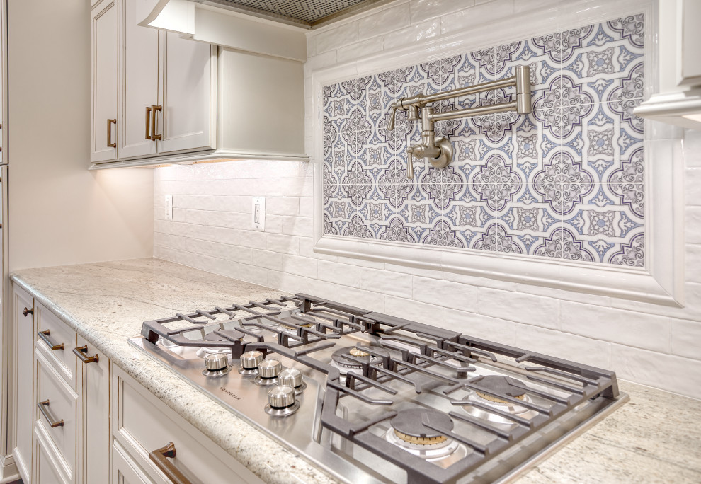 Custom Home Cabinetry - Neutral Grays & Blues