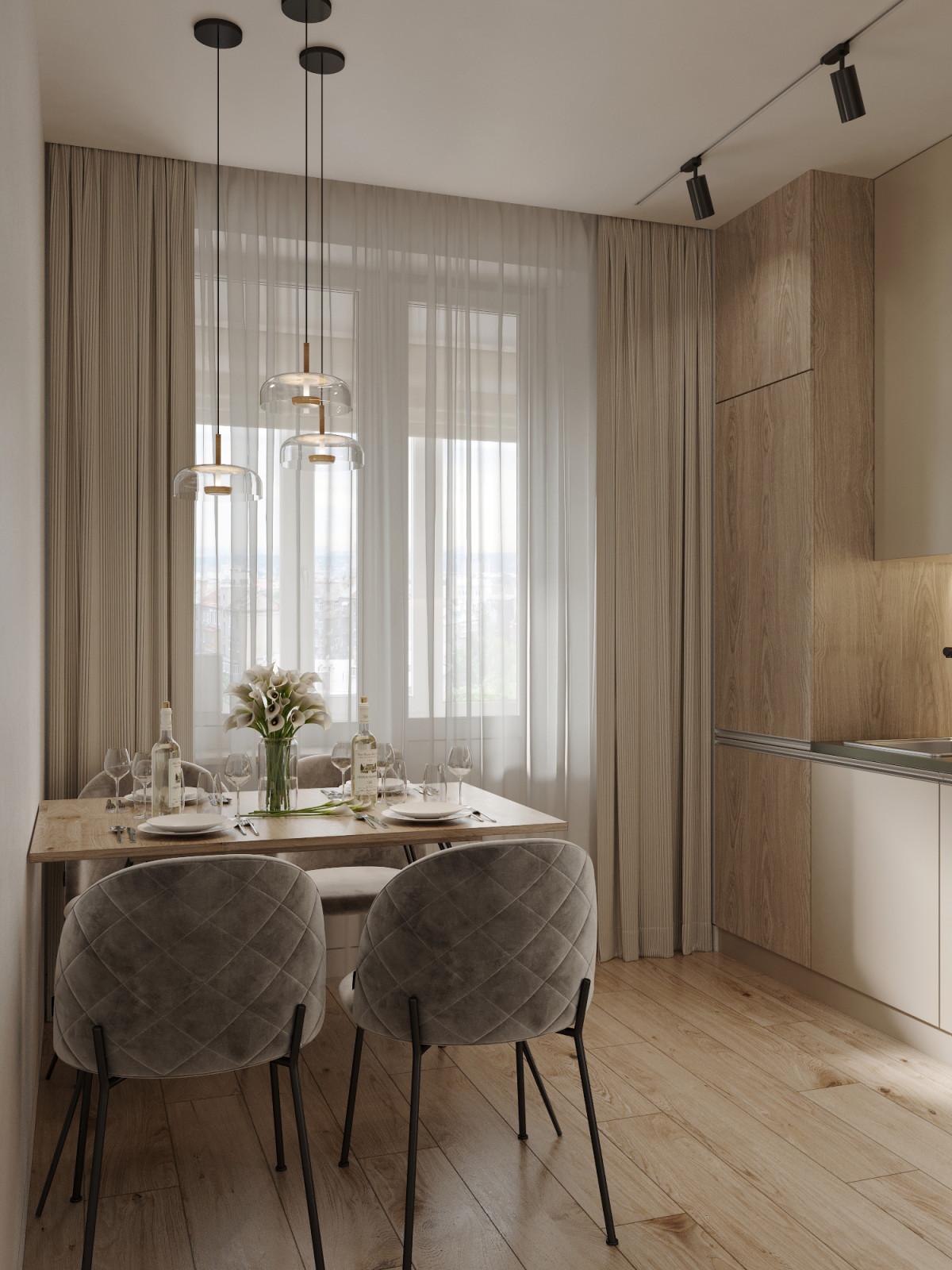 Дизайн проект на Парфеновской улице