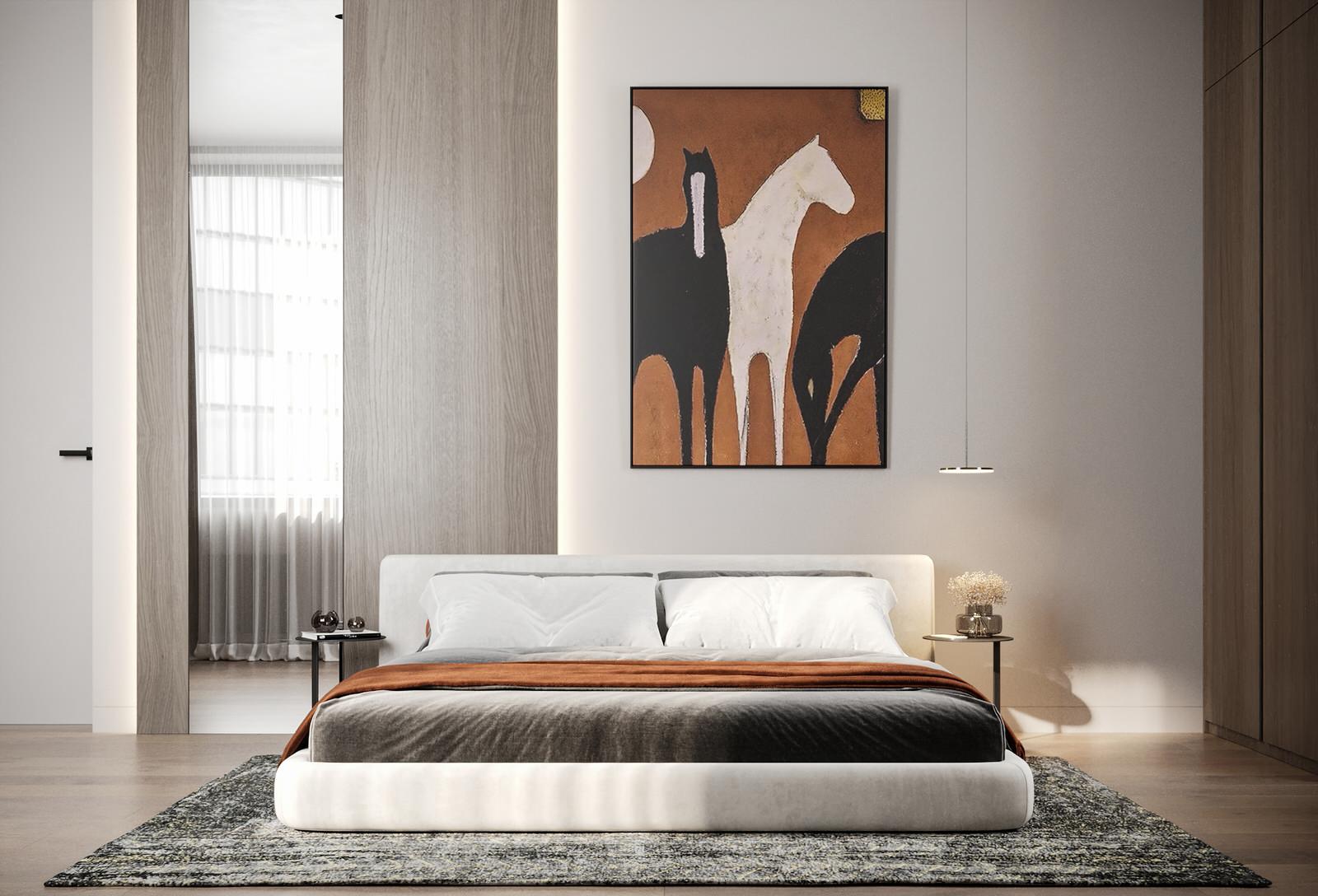 Загородный Дом Гостевая спальня