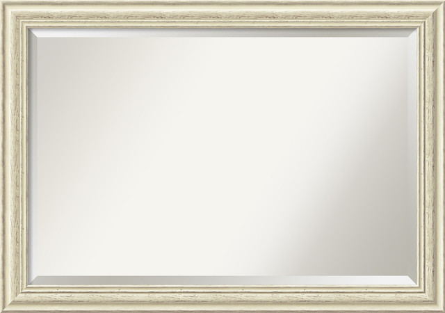 Bathroom Mirrors By Size bathroom mirror, country white wash - beach style - bathroom Bathroom Mirrors By Size bathroom mirror, country white wash - beach style - bathroom