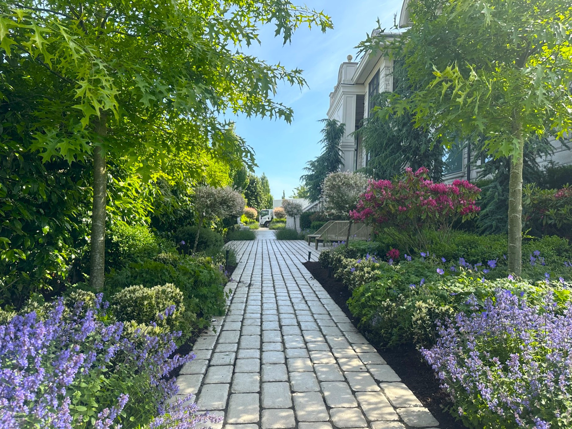 A French Themed Garden