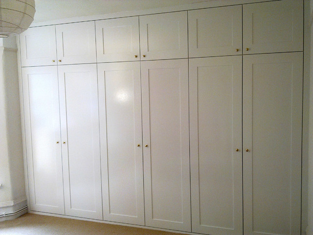 Full Wall Fitted Wardrobe Hand Painting American Traditional
