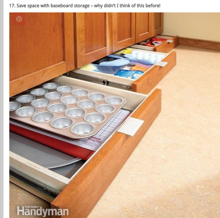 Compact kitchen / use every inch