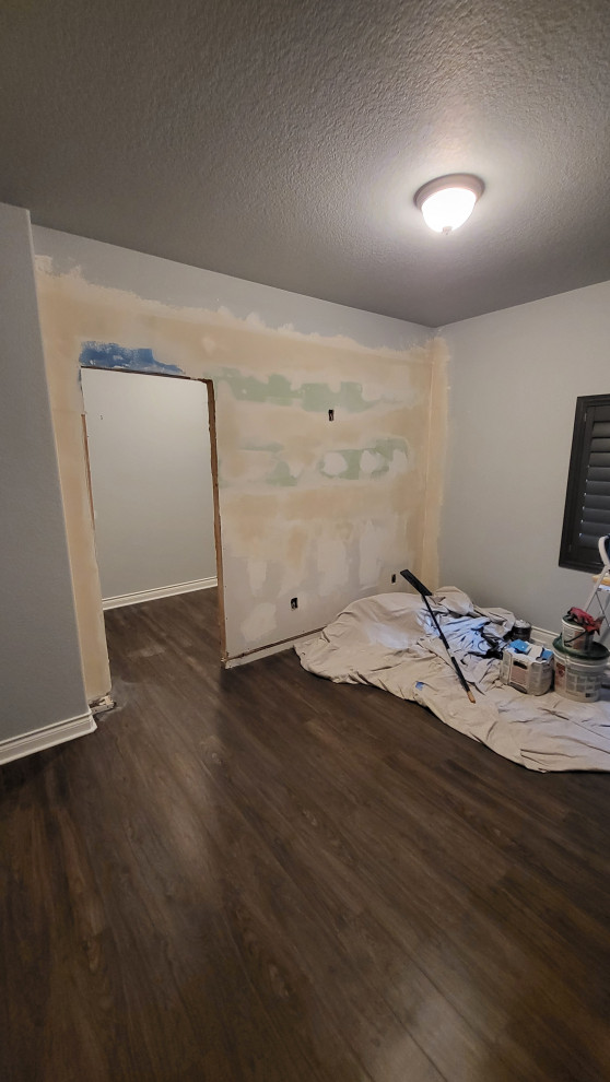 Closet Addition in Basement Bedroom