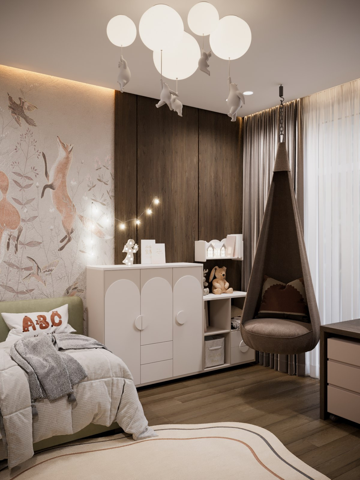 Детская комната. Дом в Сочи