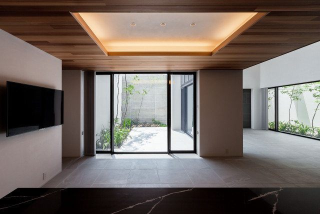 FloatingSlabs minimalistisch-esszimmer