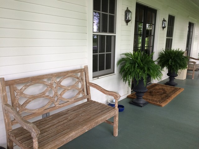 Screened in porch american-traditional-patio