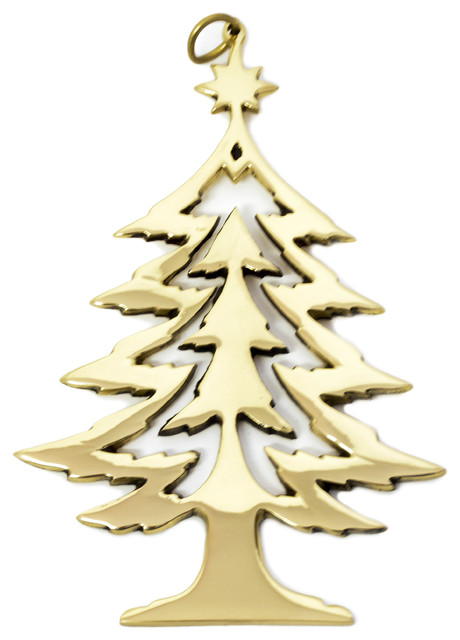 brass christmas ornaments