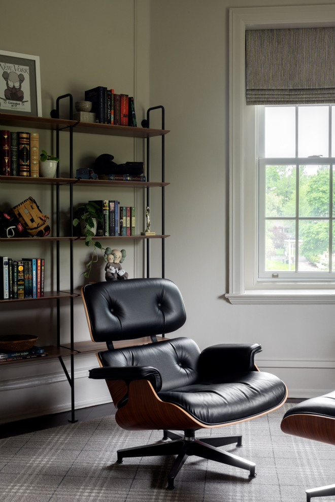 Transitional home design photo in Philadelphia