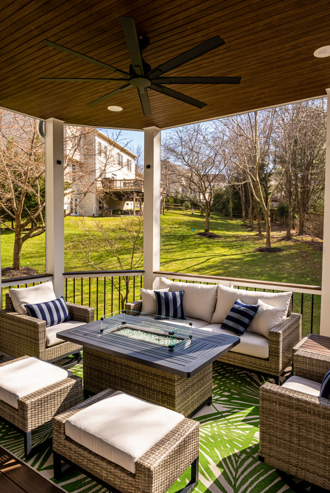 Great Falls Low Maintenance Screened Porch